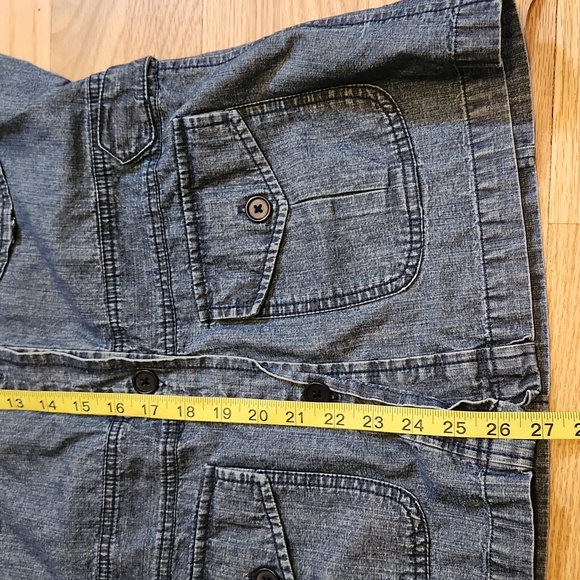 OshKosh B'gosh Blue Denim Women's Jacket Size M RARE barn Chore On Trend - Picture 13 of 14